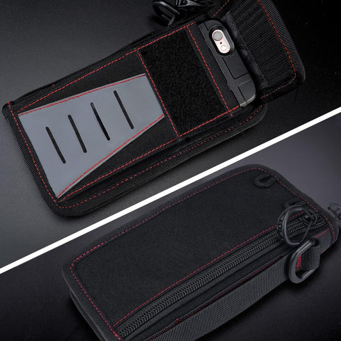8G TACTICAL GEEK Block D EDC Multi-Purpose Pouch, Molle EDC Gadget Bag, Nylon Utility Wallet, Multi-Functional Molle