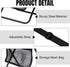 GQIRIL (13 10.6 Inch) Pocket Chair Folding for Adult - Foldable Handbag Camping Stool for Travel Fishing Hiking Queue