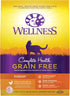Wellness Natural Pet Food Complete Health Grain-Free Indoor Dry Cat Food, Deboned Chicken Recipe, 11.5 Pound Bag