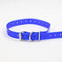 27 ½” X ¾” Replacement Dog Collar Strap Band with Double Buckle Loop for Pet Training and Fences