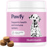 Pawfy Multivitamin Chews | 15 in 1 Premium Supplement for Immunity, Joints, Skin, Coat, Energy with Vitamins