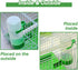 Bird Water Dispenser for Cage, 4pcs 140ml Automatic No Mess Gravity Feeder Watering Supplies for Parrots, Parakeets,
