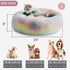 WESTERN HOME WH Calming Dog & Cat Bed, Anti-Anxiety Donut Cuddler, Soft Round Bed for Small Medium Dogs and Cats