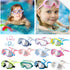 Generic Swimming Pool Goggles, Comfortable Clear Vision Goggles with Ear Plugs Nose Clip,Antifog Wide View Pool Goggles