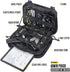 Pack WYNEX Tactical Molle Admin Pouch of Double Layer Design, Admin Pouches Molle Attachment Military Medical EMT
