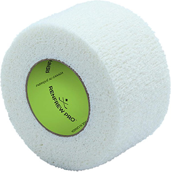 Renfrew Stretchrap Grip Tape, Scapa Hockey Stick, 1 Roll, 1.5"/6yds, White