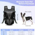 YUDODO Adjustable Pet Dog Front Carrier Backpack for Small Medium Dogs Cats, Easy-Fit Travel Backpack for Hiking