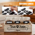 3 Countertop Dog Food Storage Container Pet Treat Organizers with Jars Dog Stuff Dog Treat Container for Farmhouse