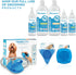 Aquapaw Lick Mat for Dogs, XL Blue with Suction Cups, Secure-Grip Slow Feeder Pad & Shower Lick Toy