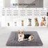 Reversible Dog Bed Mat with Plush and Corn Velvet, Soft Warm Pet Cushion, Washable Sleeping Mattress Bed for Small