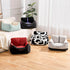 25 lbs, BurgeonNest Dog Car Seat for Small Dogs, Detachable and Washable Cat Carseats Under Soft Pet Booster Seats