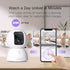 CINMOORE 5G 3K 0-Glow 2-Way Security Camera Indoor, Pet/Dog Camera with Speaker/Phone App, PTZ WiFi Baby Monitor