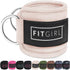 FITGIRL Ankle Strap for Cable Machines - Work Out Cuff Attachment for Home & Gym Glute Workouts, Women Only
