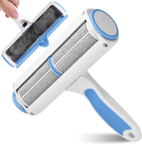 Pet Hair Remover Roller - Reusable Multi-Surface Lint Roller for Cat and Dog Hair, Self-Cleaning Tool for Furniture