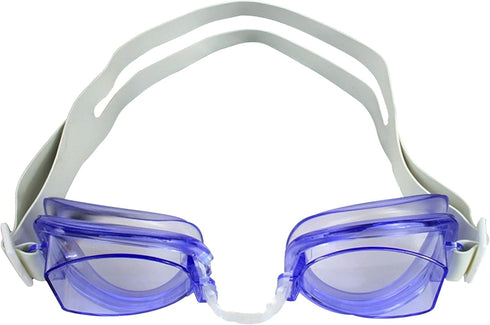 Water Gear No-Leak Anti-Fog Goggles - Adjustable Split Headband, UV Protection, Wide Angle Lens