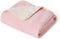 Bedsure Waterproof Blanket for Bed - Sherpa Fleece Waterproof Dog Blankets for Large Dogs, Queen Size, Pink