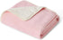 Bedsure Waterproof Blanket for Bed - Sherpa Fleece Waterproof Dog Blankets for Large Dogs, Queen Size, Pink