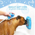 Aquapaw Lick Mat for Dogs, XL Blue with Suction Cups, Secure-Grip Slow Feeder Pad & Shower Lick Toy