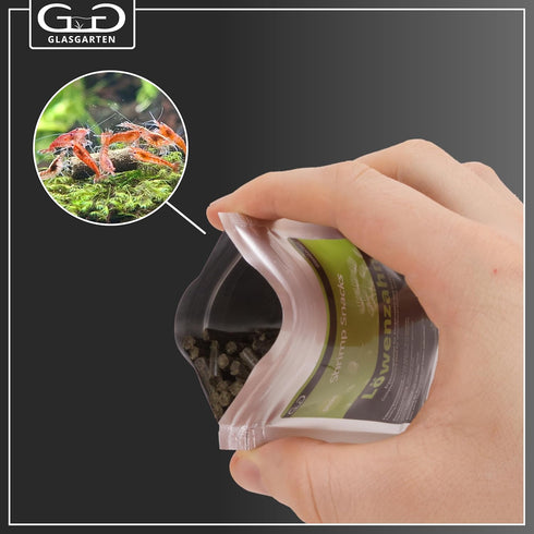 30g GlasGarten Shrimp Snacks Dandelion