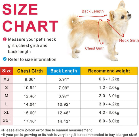 Idepet Pet Dog Hoodies - Warm Coat Jacket for Small Dogs, Chihuahua Clothes, Autumn Outfits (XS, Navy Blue)