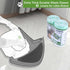 4 3, 50 Pack, Cat Litter Box Liner Compatible with Litter Box Robot & Waste Bags Waste Drawer Liners Heavy Duty White