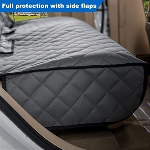 VIEWPETS Bench Car Seat Cover Protector - Waterproof, Heavy-Duty and Nonslip Pet Car Seat Cover for Dogs with Universal