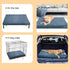 JOYELF Medium Dog Crate Bed Mats, Orthopedic Dog Bed, Egg Crate Foam Dog Mat, Waterproof Dog Pad with Washable