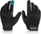 BEACE Full Finger Weight Lifting Gym Gloves with Anti-Slip Leather Palm for