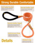 Lynxking Dog Training Leash Slip Lead - Strong Heavy Duty Braided No Pull, 5, 6, 8 FT