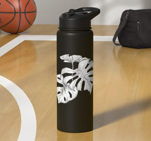 Philodendron Monstera Deliciosa Tees Philodendron Monstera Deliciosa Swiss Cheese House Plant Stainless Steel Insulated