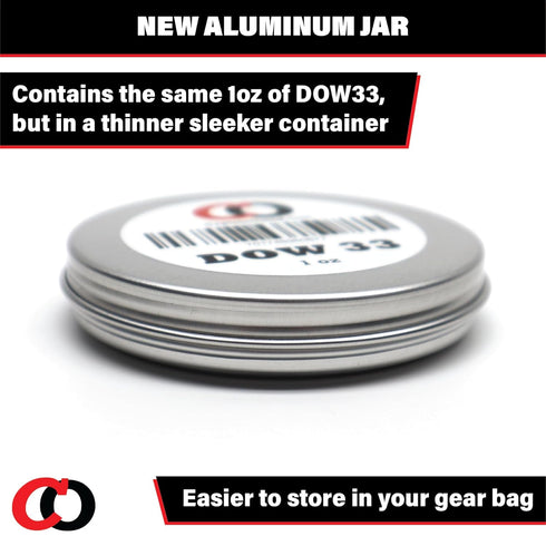 33 (1 oz DOW33) Captain O-Ring Pure DOW Paintball Lubricant Grease Jar Paintball Marker Maintenance Lube