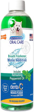 Nylabone Advanced Oral Care Water Additive for Cats & Dogs, Peppermint, 16 oz Liquid Tartar Remover