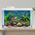 AWERT 60x24 inches Vinyl Tropical Fish Tank Background, River Bed & Lake Aquatic Plant Undersea Tree Branch