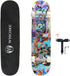 WHOME Skateboards for Adults/Kids, 31"x8" Pro Standard Complete Skateboard, 8-ply Alpine Maple Deck, ABEC-9 Bearings