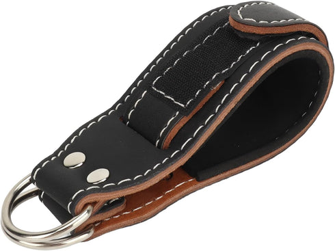 evhooe Exercise Attachment, Ankle Strap, Cowhide Leather, Wrist Cuff, DRing, Attachment Workout, Gym, Cable Machine