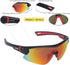 Youth Baseball Sunglasses for Boys, UV400 Girls Softball Glasses, Kids Age 6-14 Cycling Sports