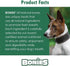 Bonies Natural Calming Formula - Small-Sized Single Bone with Chamomile & Lavender, Helps Anxiety, 15 Bones