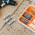 Vaguelly 10pcs Table Football Screws - Little Man Player Screws with Nuts for Table Sports Games Hardware Accessories