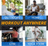 Resistance Bands with Handles for Home Workouts, Exercise Bands with Door Anchor, Simple Guide Included