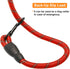 BEAUTYZOO Heavy Duty Rope Dog Leash 3 Pack, 6FT Nylon with Reflective Thread, Soft Padded Handle for Large Medium Dogs