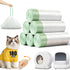 KropBom 180 Count Self-Cleaning Cat Litter Box Liners Bags Fit For MW-SC01/SC02/SC09/LR01/LR02, Pre-Seperated