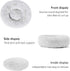 HACHIKITTY Calming Donut Dog Beds for Medium Large Dogs, Indoor Calming Beds, 30''