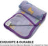 1 Pack 3 Puppy Blankets Fluffy Premium Fleece Cute Bone Print Warm Sleep Mat for Small Dogs & Cats, Small (23"x15")