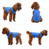 2018 Pet Clothes Dog Blank T-Shirt Tanks Top Vests for Small Medium Large Dogs, 100% Cotton Summer Vest (XXXL, Blue)