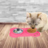 Stainless Steel Dog Food Bowls by AsFrost with Non-Skid Silicone Mat for Dogs & Cats - Pink, 12oz
