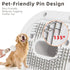ZYPUIXK Dog,4-In-1 Vacuum Grooming Brush for Slicker Brush Kit for Shedding, Undercoat Deshedding Tool,Loose Hair