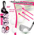 Liliful 12 Pcs Golf Accessories Kit, Includes Golf Tees, Towel, Ball Bag with Hook, Cleaner Brush, Divot Tool, Magnetic
