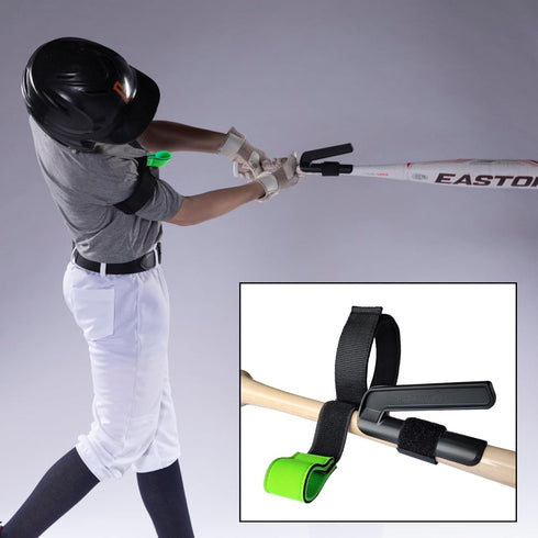 SWINGRAIL Baseball/Softball Swing Trainer Aid - Equipment for Hitting and Batting