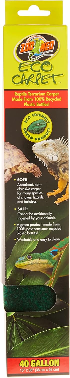 Zoo Med Eco Carpet for 40 Gallon Tanks
