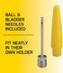 Topeak Joe Blow Sport III High Pressure Floor Pump, Yellow